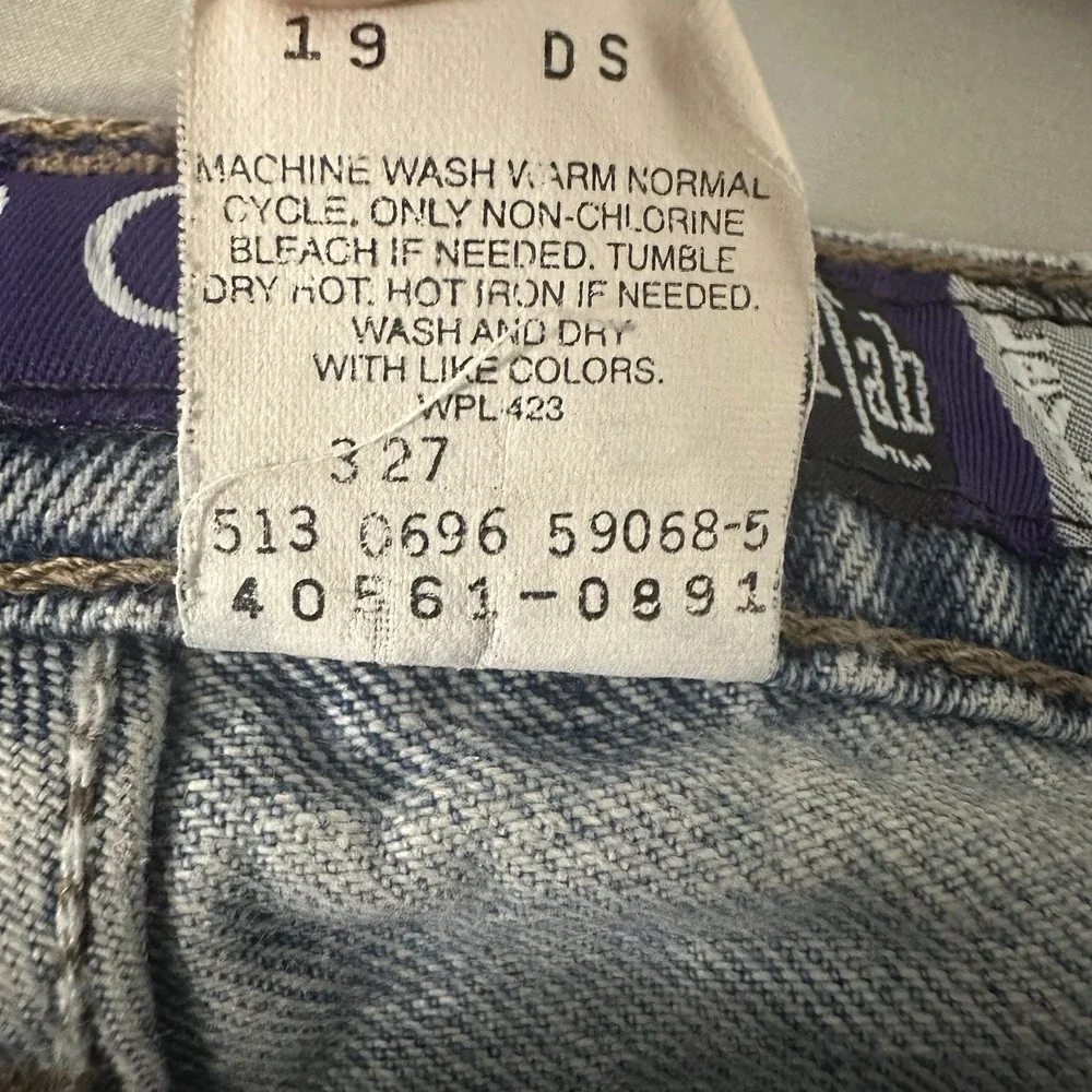 Vtg Levi's SilverTab Baggy Jeans Mens Fits 29x30 Blue Pleated Denim USA 90s Y2K